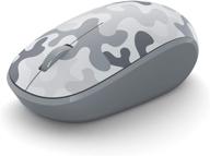 🖱️ experience seamless connectivity with the microsoft arctic camo bluetooth mouse logo