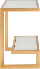 img 1 attached to 🌟 Stylish Safavieh Home Collection Kennedy Light Gold Accent Table - Enhance your Décor with Elegance