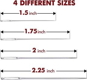 img 2 attached to ✂️ Enhanced Hand Sewing: Big Embroidery Needles for Easy Stitching