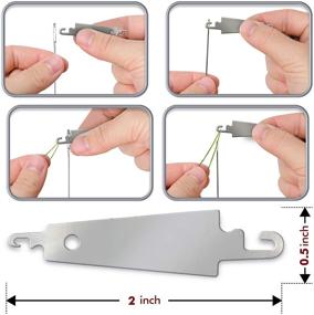 img 1 attached to ✂️ Enhanced Hand Sewing: Big Embroidery Needles for Easy Stitching