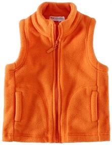 img 4 attached to Stylish and Warm: Mud Kingdom Boys Vest Fleece in Solid Color