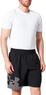 under armour graphic shorts academy men's clothing for active logo