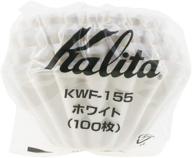 🌊 kalita wave filter kwf-155 [1-2 persons] white - pack of 100 sheets (#22213) logo