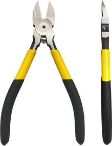 img 1 attached to 🔧 BOOSDEN Wire Cutters: 2 Pack of 6.5 Inch Essential Cutting Tools