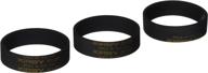 🔧 kirby fba_301291: premium black 3 ribbed vacuum cleaner belts for optimal performance logo