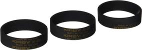 img 1 attached to 🔧 Kirby FBA_301291: Premium Black 3 Ribbed Vacuum Cleaner Belts for Optimal Performance