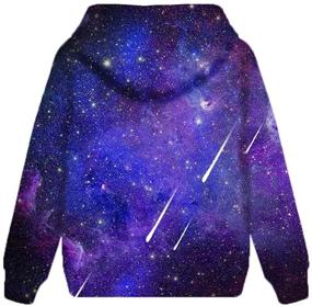 img 3 attached to SAYM Universe Sweatshirts Pullover Hoodies Boys' Clothing for Fashion Hoodies & Sweatshirts
