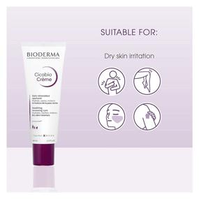 img 1 attached to 🌿 Bioderma Cicabio Face and Body Cream - Soothing and Renewing Formula - Intense Hydration and Restoration for Dry Skin Irritations - 1.35 Fl Oz (Pack of 1)