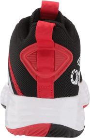 img 2 attached to Adidas Ownthegame Basketball Black Unisex Girls' Shoes in Athletic