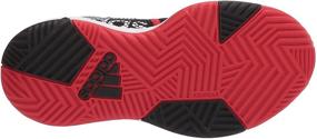 img 1 attached to Adidas Ownthegame Basketball Black Unisex Girls' Shoes in Athletic