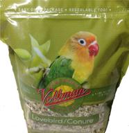 volkman avian science super lovebird & conure diet bird food: optimal nutrition for your feathered friends logo