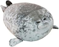 🦭 cute seal pillow - stuffed cotton plush toy, lovely ocean plushies animal hugging cushion (17.6 in) logo