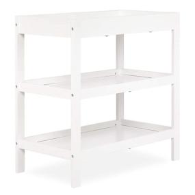img 3 attached to 🛏️ Dream On Me Ridgefield Changing Table in White - 33.5x16x33.5 Inches (1-Pack)