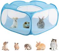 mihealpet portable small animal playpen: fashionable, indoor/outdoor pet cage game playground fence for hamsters, puppies, cats, guinea pigs, and rabbits logo