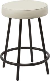 img 4 attached to Silverwood CPFB1760G 24 Metal Barstool Gunmetal