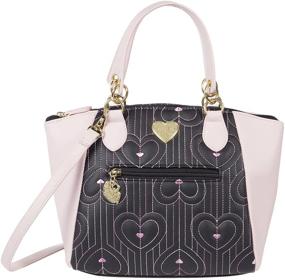 img 1 attached to Luv Betsey Kinley Satchel Black Women's Handbags & Wallets
