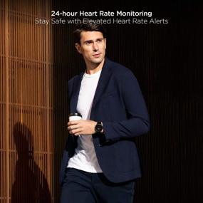 img 2 attached to Amazfit GTR 2e Smartwatch: Alexa, GPS, 90 Sports Modes, 24-Day Battery, Heart Rate Monitor, Waterproof - Black