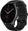 amazfit gtr 2e smartwatch: alexa, gps, 90 sports modes, 24-day battery, heart rate monitor, waterproof - black logo