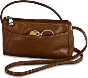 img 1 attached to David King Florentine Cherry Honey Women's Handbags & Wallets in Shoulder Bags