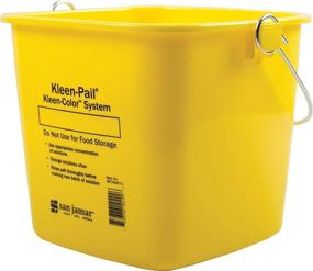 img 4 attached to San Jamar KP196KCYL Kleen-Pail 6 Quart Yellow Commercial Cleaning Bucket: Efficient and Reliable