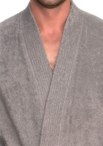 img 1 attached to 🛀 Luxurious Turkish Cotton Bathrobe - Men’s X Large Clothing for Ultimate Comfort and Lounge Experience