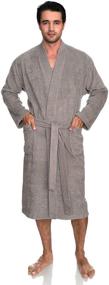 img 2 attached to 🛀 Luxurious Turkish Cotton Bathrobe - Men’s X Large Clothing for Ultimate Comfort and Lounge Experience