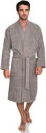 🛀 luxurious turkish cotton bathrobe - men’s x large clothing for ultimate comfort and lounge experience logo