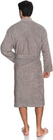 img 3 attached to 🛀 Luxurious Turkish Cotton Bathrobe - Men’s X Large Clothing for Ultimate Comfort and Lounge Experience