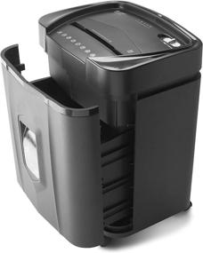 img 1 attached to Aurora 14-Sheet Crosscut Paper/CD and Credit Card Shredder with 5-Gallon Pullout Basket and 10-Minute Continuous Run Time