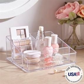 img 3 attached to 💄 Organize Your Vanity with the STORi Clear Plastic Makeup Organizer