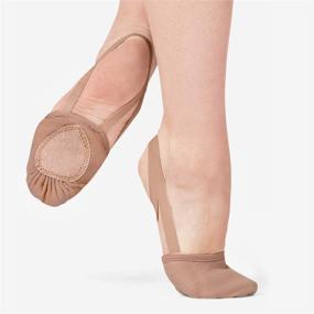 img 3 attached to STELLE Canvas Pirouette Shoes: Stylish Ballet Women's Shoes for Perfect Pirouettes