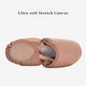 img 2 attached to STELLE Canvas Pirouette Shoes: Stylish Ballet Women's Shoes for Perfect Pirouettes