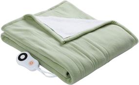 img 4 attached to 🔌 STONECREST Reversible Electric Blanket Heated Throw: 50"x60" with 5 Setting Controller, Auto-Off, ETL Certified