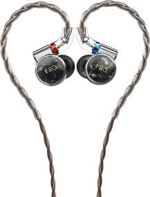 img 4 attached to FiiO FD3 Earphones Hi-Res 1DD In-Ear Monitors MMCX Connector Flagship-Level DLC Diamond Diaphragm 4 Strands Of High-Purity Monocrystalline Copper Wires (Silver)