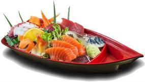 img 4 attached to 🍽️ Optimized for SEO: Happy Sales 10RB Sashimi Melamine Plate