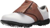 👟 unbeatable comfort and style: footjoy women's dryjoys golf shoes (previous season style) logo