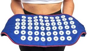 img 1 attached to 🌟 Kuznetsova Acupressure Mat with Bed Applicator Strap - Iplicator by SHSH trade group