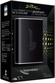 img 2 attached to 💽 Acomdata Tango Pro 2.5-Inch Hard Drive Enclosure (Black) - USB 2.0/Firewire 400/Firewire 800 - TNGXXXUFBE-BLK