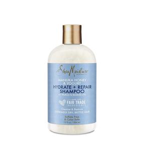 img 3 attached to 🍯 SheaMoisture Hydrate & Repair Moisture Shampoo - Manuka Honey & Shea Butter for Damaged Hair, 13 Oz