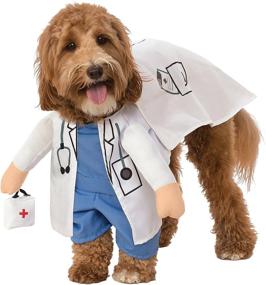 img 4 attached to 👩 Rubies Walking Vet Pet Costume: Dress Your Furry Friend in Style!