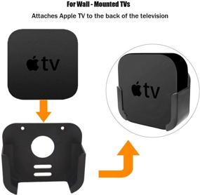 img 1 attached to TV Mount Compatible With Apple TV 4Th And 5Th 4K Generation Television & Video