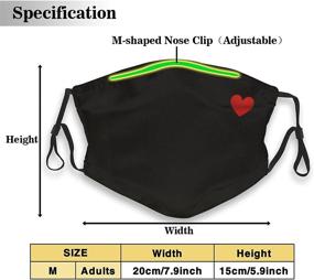 img 3 attached to 🌬️ XUAHEIU Washable Reusable Windproof Polyester PPE for Occupational Health & Safety