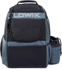 img 3 attached to Lowik Disc Golf Backpack with Multipurpose Storage Pockets - Lightweight, Durable, and Easy to Carry - Holds 20+ Discs - Ideal for Beginners, Hobbyists, Adults, and Teenagers