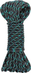 img 4 attached to 🧗 Essential GM CLIMBING 8mm (5/16in) Accessory Cord Rope: Durable Double Braid, CE/UIAA Certified