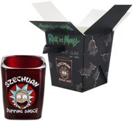 🍲 szechuan dipping sauce shot glass set - collectible novelty drinking glasses - ideal for birthdays, holidays, housewarming parties logo