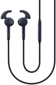 img 1 attached to 🎧 Samsung Active InEar Headphones - Black Sapphire (EO-EG920LBEGUS) for Universal/SmartPhones - Retail Packaging