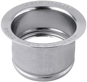 img 1 attached to 💧 InSinkErator FLG-SSLG 3.5-inch Deep Sink Flange in Polished Stainless Steel