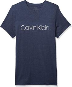 img 2 attached to 😌 Comfortable and Stylish: Calvin Klein Lounge T Shirt Heather - Perfect for Relaxed Days
