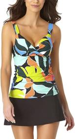 img 2 attached to Anne Cole Womens Underwire Tankini