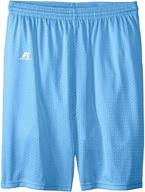 russell athletic youth short black boys' clothing in active logo